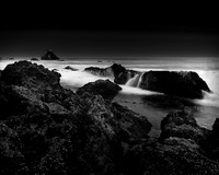 Low Tide, Little Corona Del Mar Beach, CA 1984