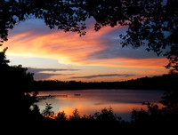 Passing Summer Storm, Lake Anninan, RS Lyle Scout Reservation